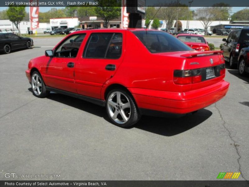 Flash Red / Black 1995 Volkswagen Jetta GLX VR6