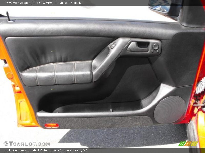 Flash Red / Black 1995 Volkswagen Jetta GLX VR6