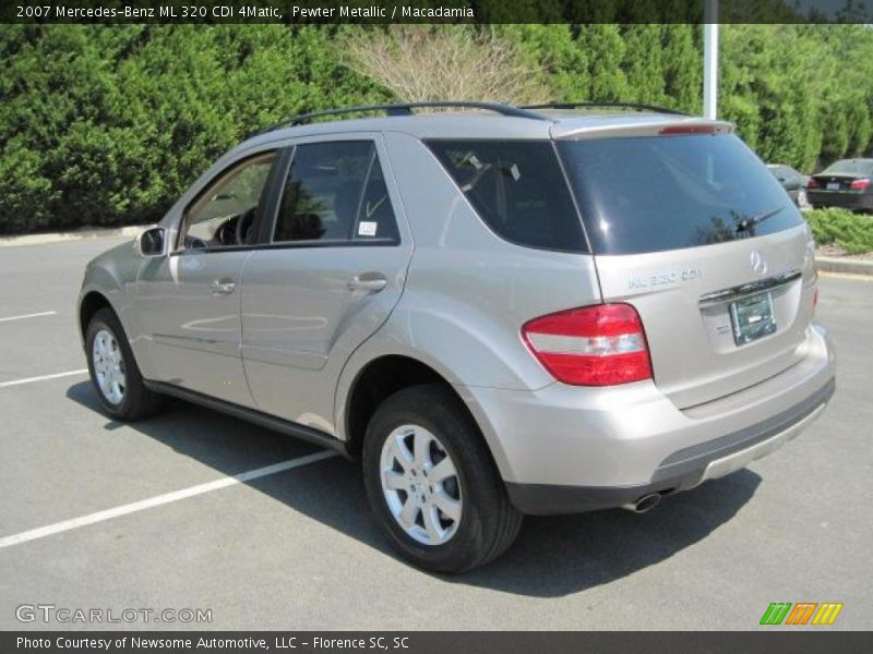 Pewter Metallic / Macadamia 2007 Mercedes-Benz ML 320 CDI 4Matic