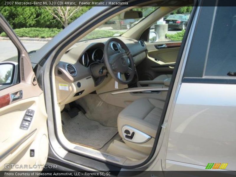 Pewter Metallic / Macadamia 2007 Mercedes-Benz ML 320 CDI 4Matic