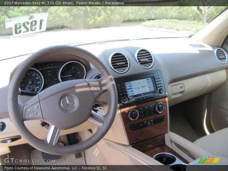 Pewter Metallic / Macadamia 2007 Mercedes-Benz ML 320 CDI 4Matic