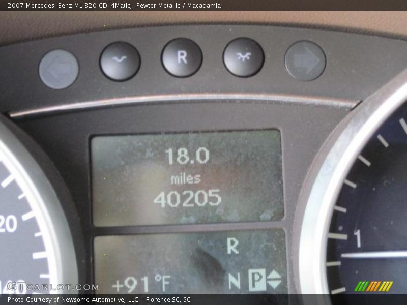 Pewter Metallic / Macadamia 2007 Mercedes-Benz ML 320 CDI 4Matic