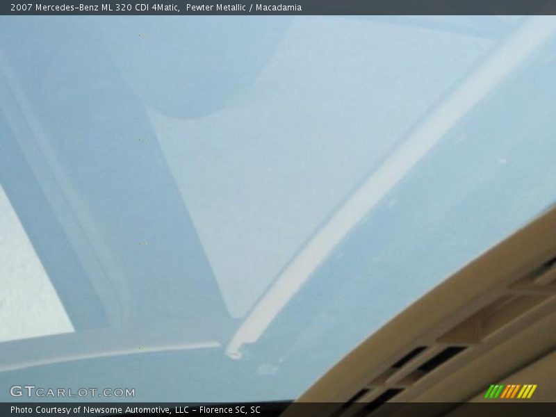 Pewter Metallic / Macadamia 2007 Mercedes-Benz ML 320 CDI 4Matic