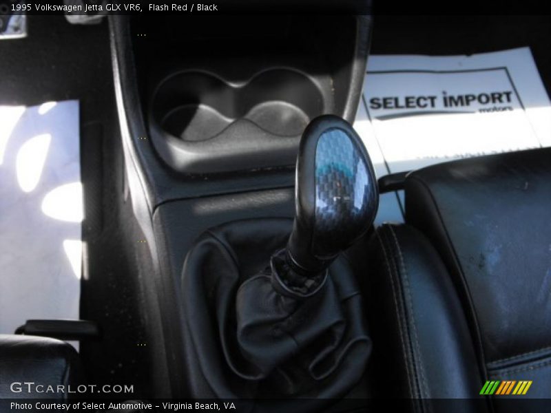 Flash Red / Black 1995 Volkswagen Jetta GLX VR6