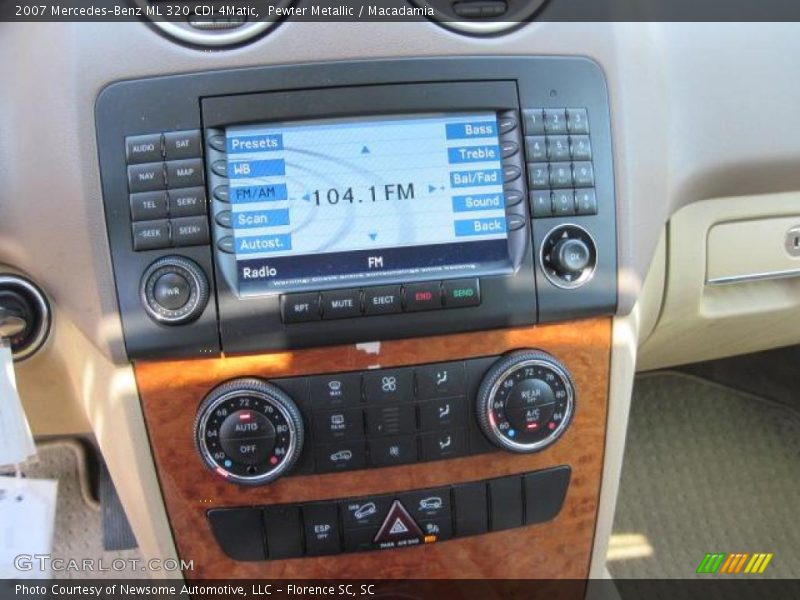 Pewter Metallic / Macadamia 2007 Mercedes-Benz ML 320 CDI 4Matic