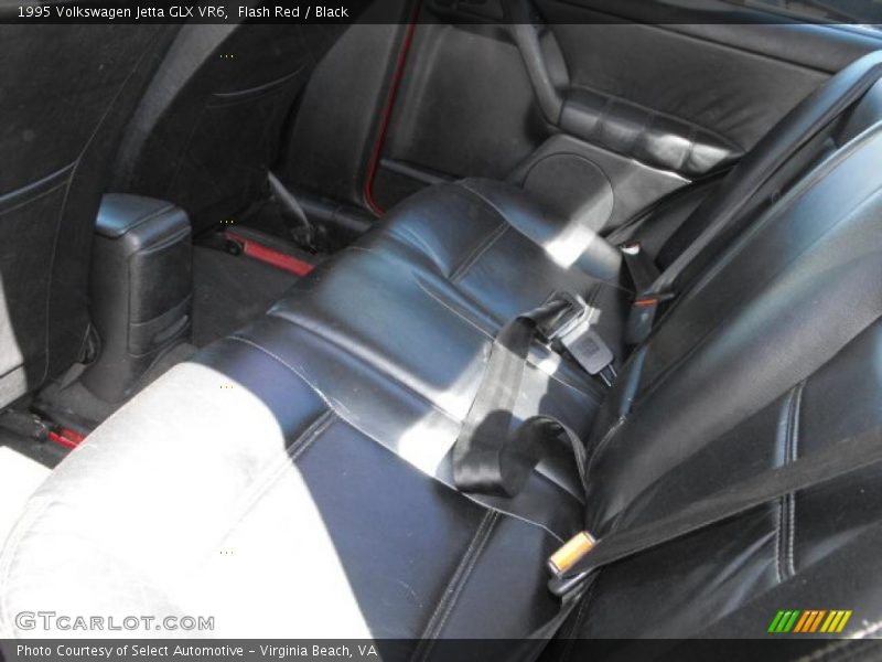 Flash Red / Black 1995 Volkswagen Jetta GLX VR6