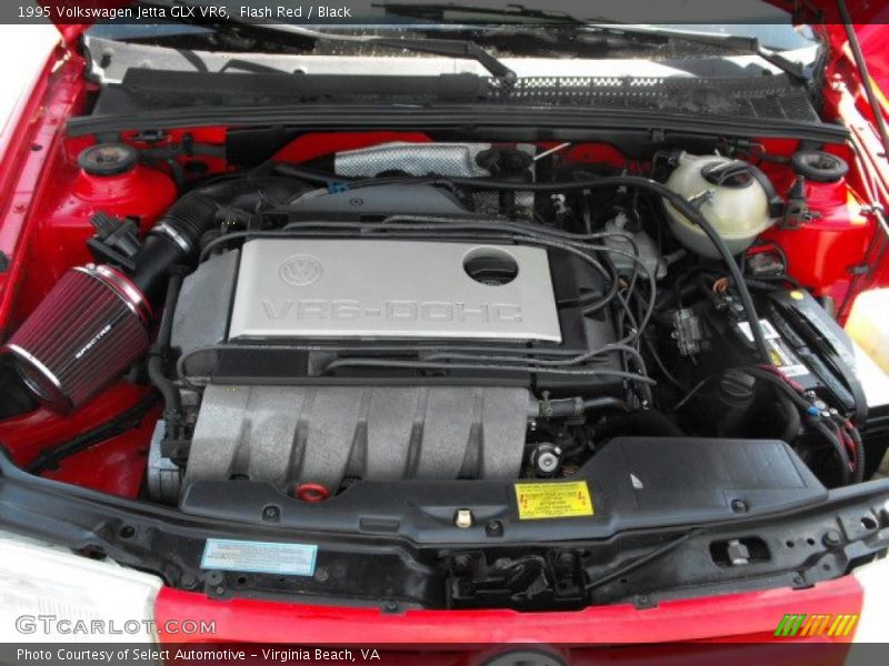Flash Red / Black 1995 Volkswagen Jetta GLX VR6