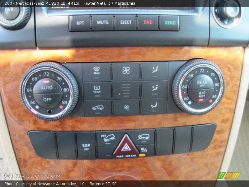 Pewter Metallic / Macadamia 2007 Mercedes-Benz ML 320 CDI 4Matic