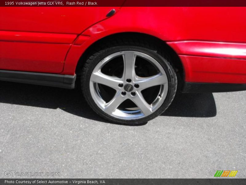 Flash Red / Black 1995 Volkswagen Jetta GLX VR6