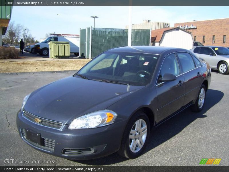 Slate Metallic / Gray 2008 Chevrolet Impala LT