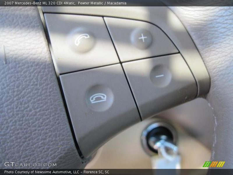 Pewter Metallic / Macadamia 2007 Mercedes-Benz ML 320 CDI 4Matic