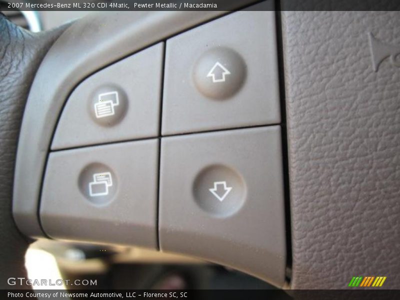 Pewter Metallic / Macadamia 2007 Mercedes-Benz ML 320 CDI 4Matic