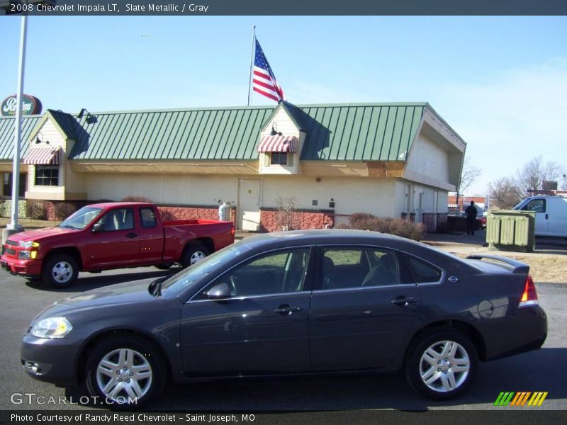 Slate Metallic / Gray 2008 Chevrolet Impala LT