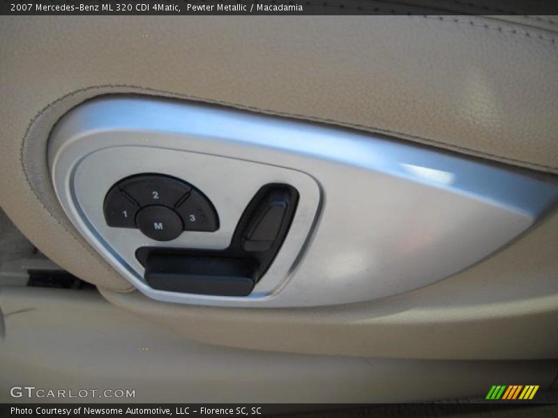 Pewter Metallic / Macadamia 2007 Mercedes-Benz ML 320 CDI 4Matic