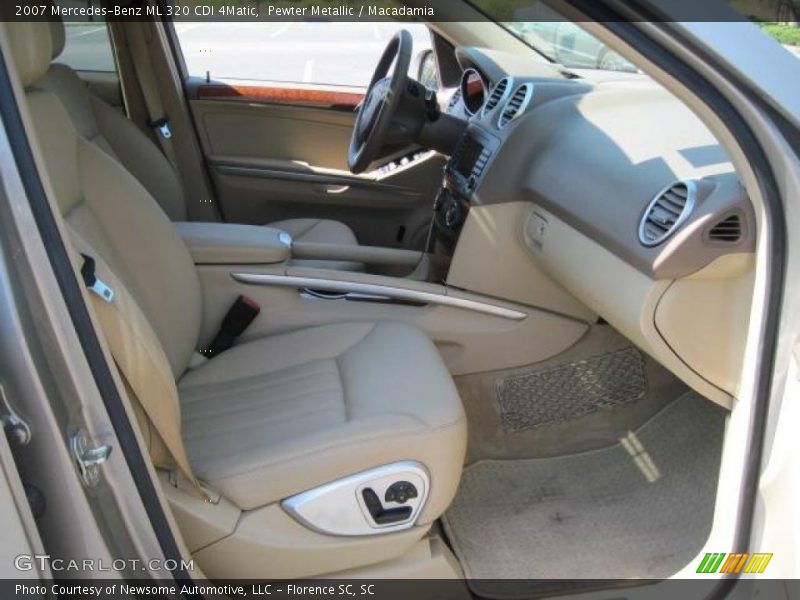 Pewter Metallic / Macadamia 2007 Mercedes-Benz ML 320 CDI 4Matic