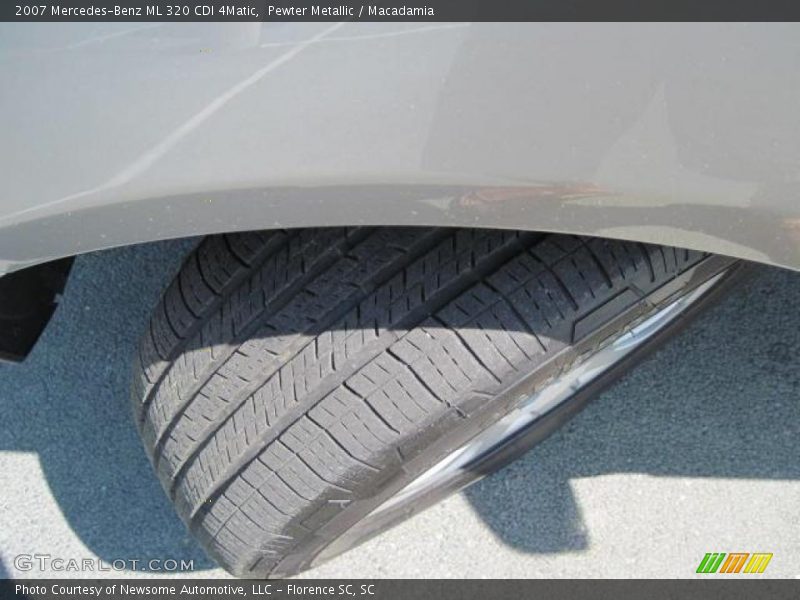 Pewter Metallic / Macadamia 2007 Mercedes-Benz ML 320 CDI 4Matic