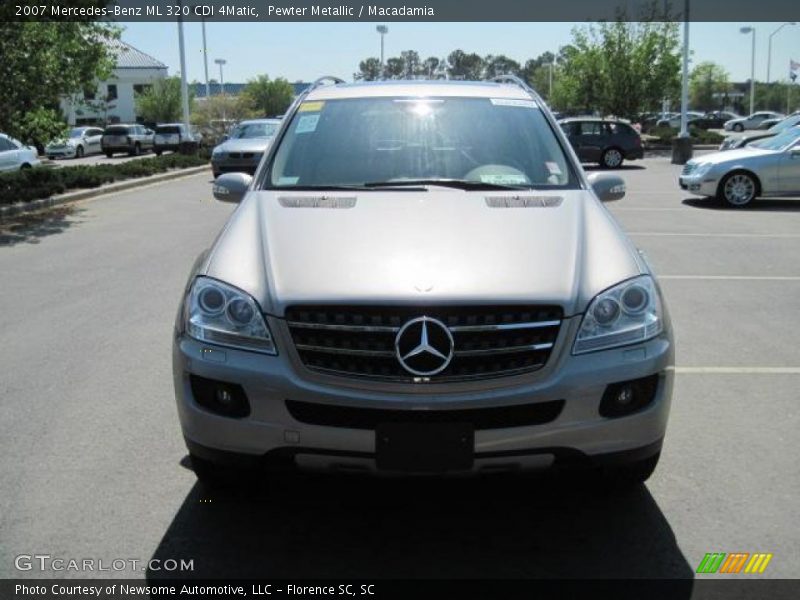 Pewter Metallic / Macadamia 2007 Mercedes-Benz ML 320 CDI 4Matic