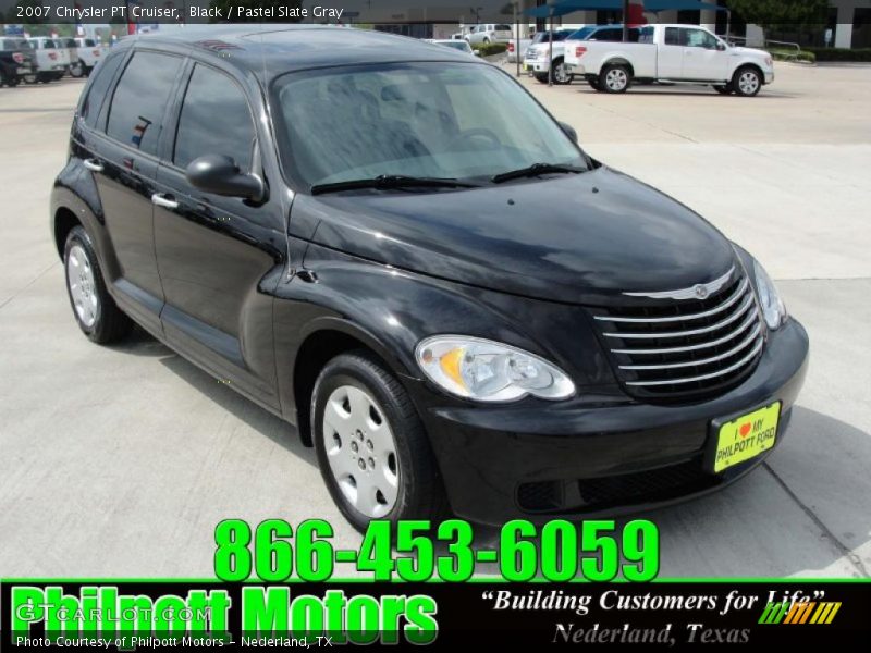Black / Pastel Slate Gray 2007 Chrysler PT Cruiser