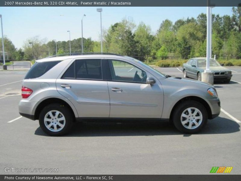Pewter Metallic / Macadamia 2007 Mercedes-Benz ML 320 CDI 4Matic