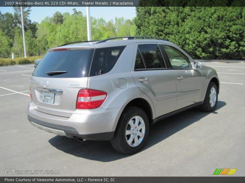 Pewter Metallic / Macadamia 2007 Mercedes-Benz ML 320 CDI 4Matic