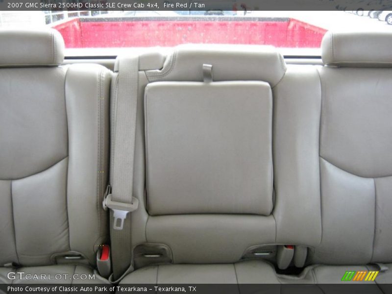 Fire Red / Tan 2007 GMC Sierra 2500HD Classic SLE Crew Cab 4x4