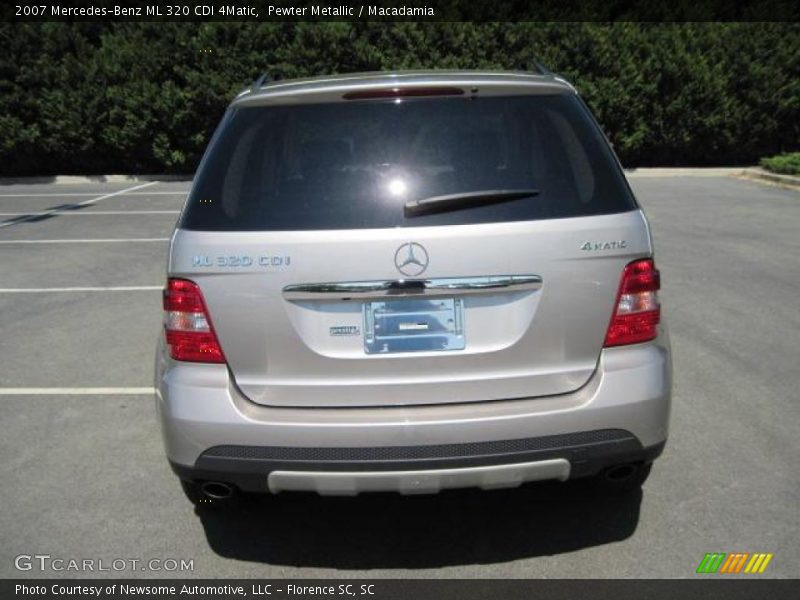 Pewter Metallic / Macadamia 2007 Mercedes-Benz ML 320 CDI 4Matic