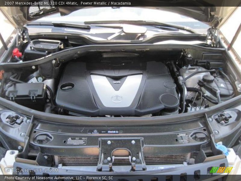 Pewter Metallic / Macadamia 2007 Mercedes-Benz ML 320 CDI 4Matic
