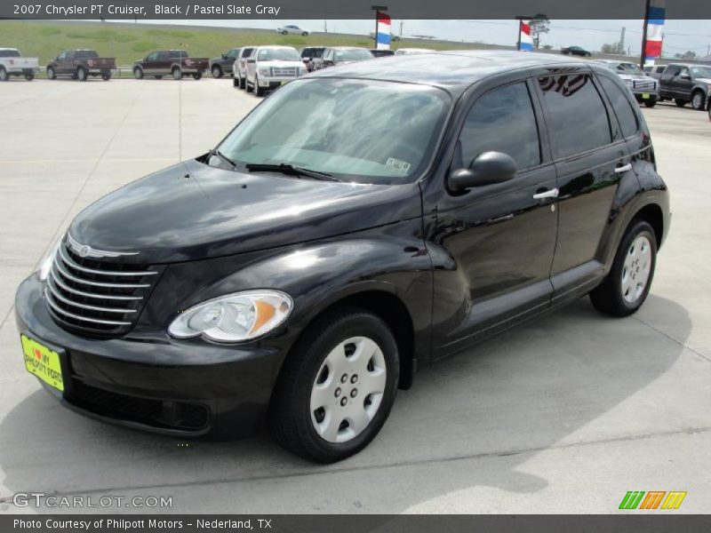 Black / Pastel Slate Gray 2007 Chrysler PT Cruiser