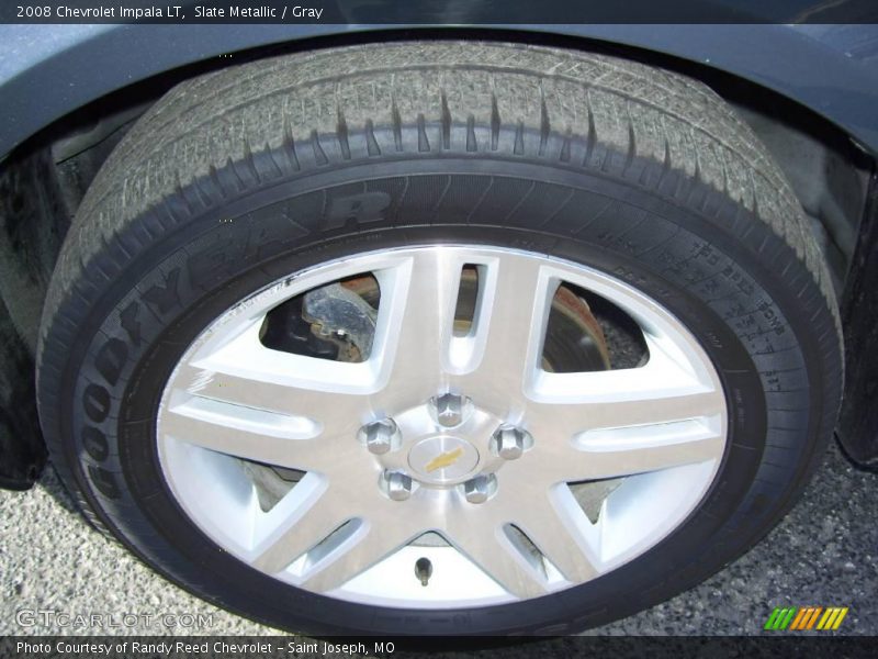 Slate Metallic / Gray 2008 Chevrolet Impala LT