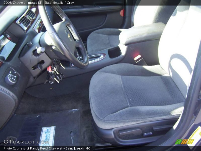 Slate Metallic / Gray 2008 Chevrolet Impala LT