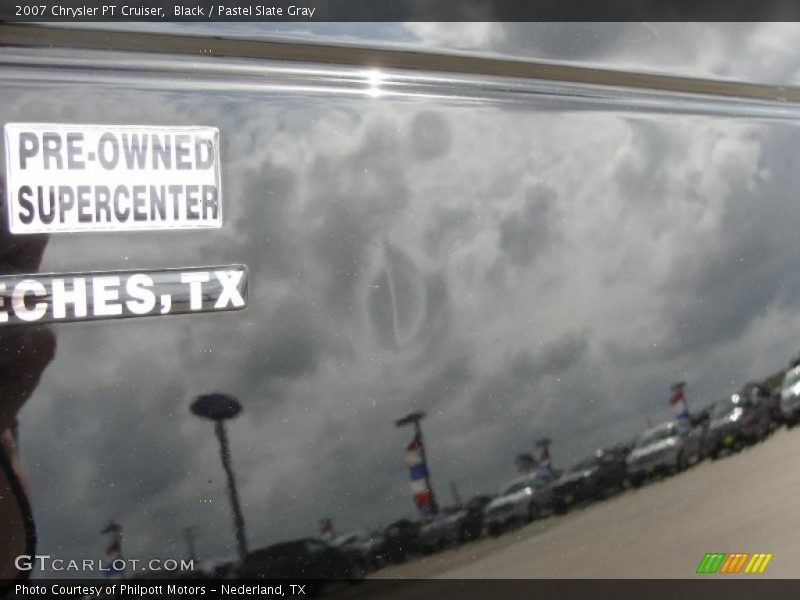 Black / Pastel Slate Gray 2007 Chrysler PT Cruiser