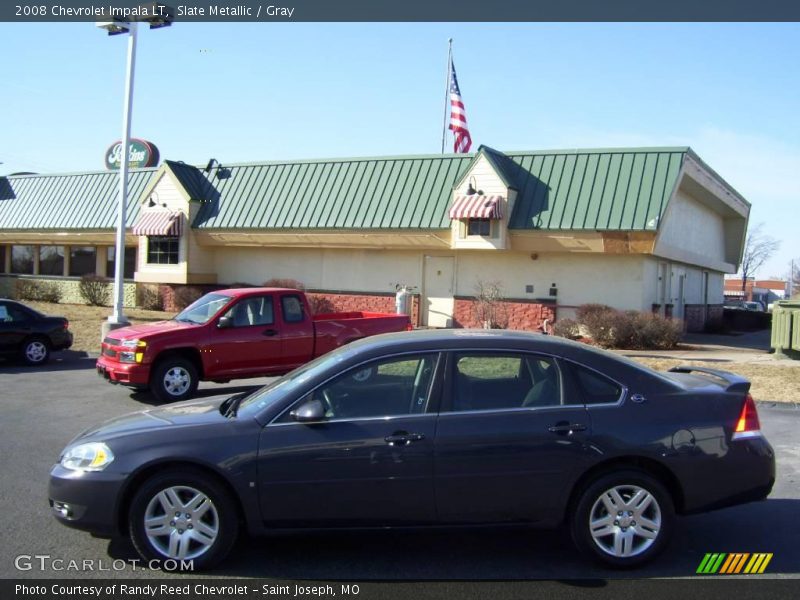 Slate Metallic / Gray 2008 Chevrolet Impala LT