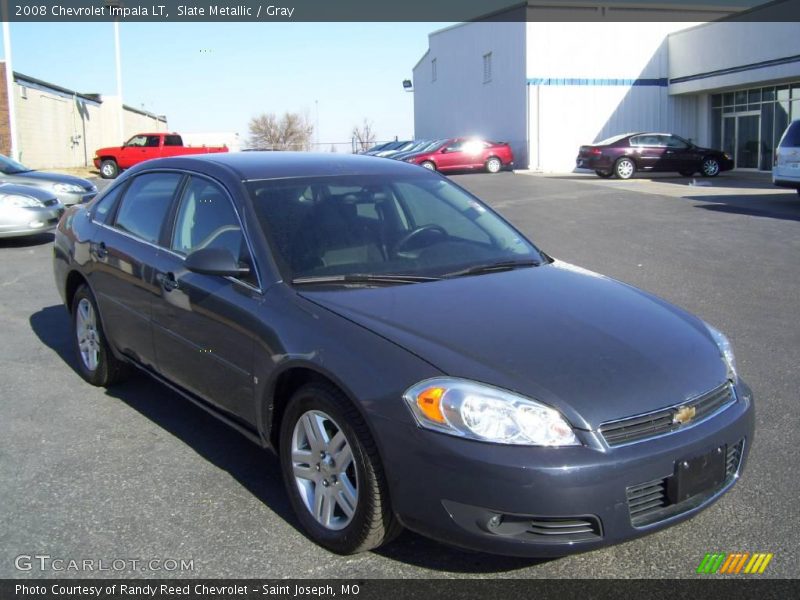 Slate Metallic / Gray 2008 Chevrolet Impala LT