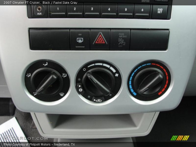 Black / Pastel Slate Gray 2007 Chrysler PT Cruiser