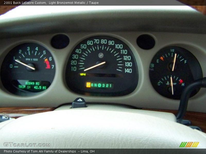 Light Bronzemist Metallic / Taupe 2001 Buick LeSabre Custom
