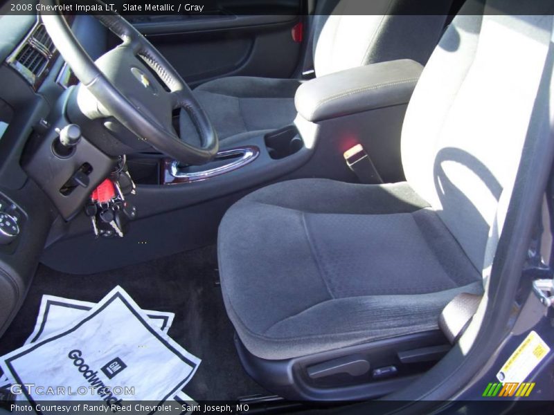 Slate Metallic / Gray 2008 Chevrolet Impala LT