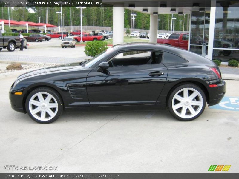 Black / Dark Slate Gray 2007 Chrysler Crossfire Coupe