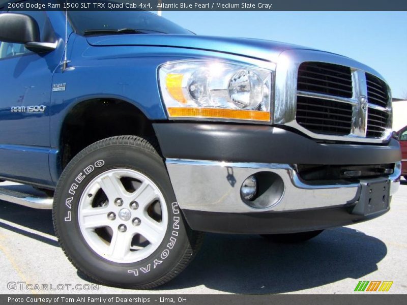 Atlantic Blue Pearl / Medium Slate Gray 2006 Dodge Ram 1500 SLT TRX Quad Cab 4x4