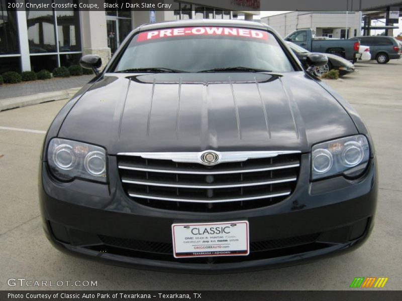 Black / Dark Slate Gray 2007 Chrysler Crossfire Coupe