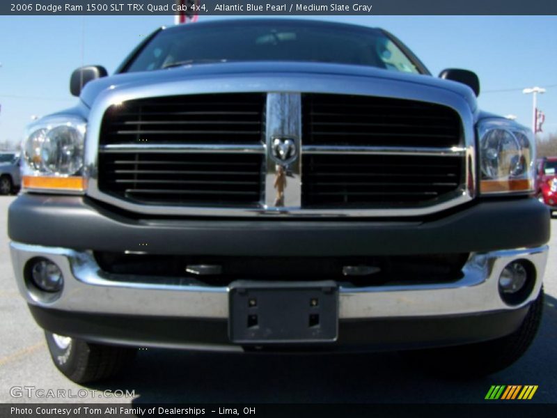 Atlantic Blue Pearl / Medium Slate Gray 2006 Dodge Ram 1500 SLT TRX Quad Cab 4x4