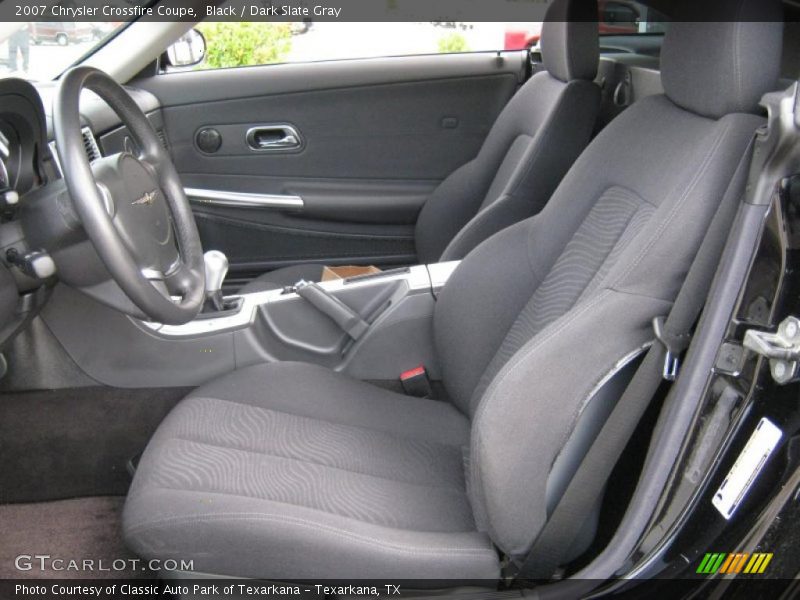 Black / Dark Slate Gray 2007 Chrysler Crossfire Coupe