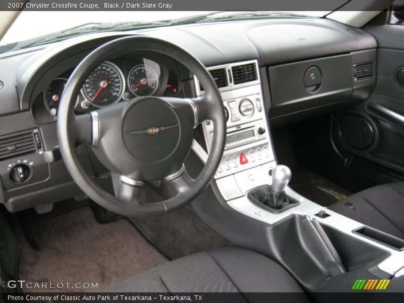 Black / Dark Slate Gray 2007 Chrysler Crossfire Coupe
