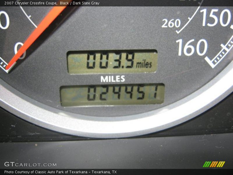 Black / Dark Slate Gray 2007 Chrysler Crossfire Coupe