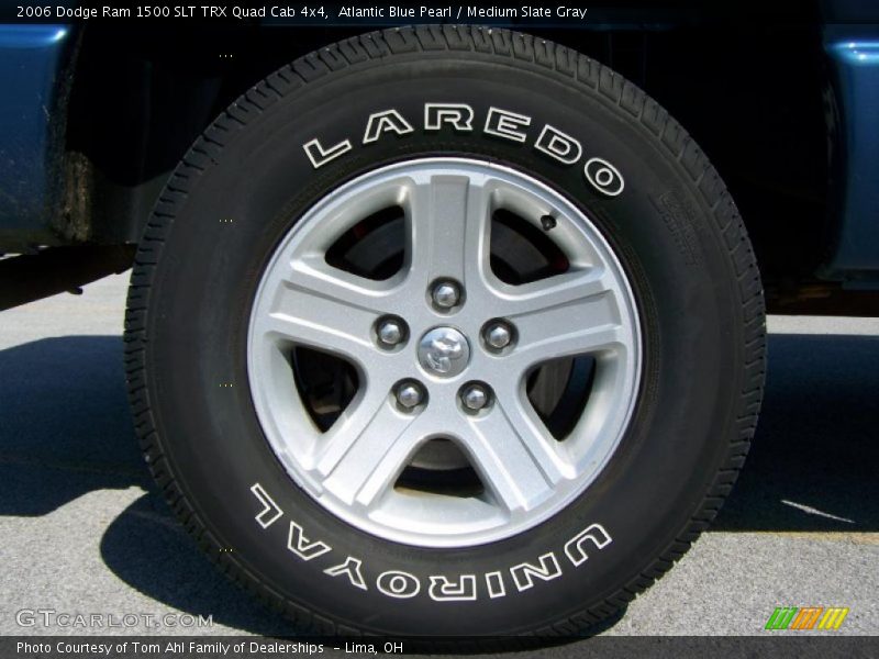 Atlantic Blue Pearl / Medium Slate Gray 2006 Dodge Ram 1500 SLT TRX Quad Cab 4x4