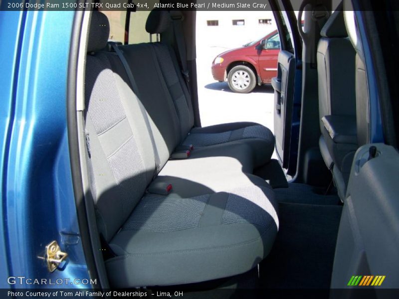 Atlantic Blue Pearl / Medium Slate Gray 2006 Dodge Ram 1500 SLT TRX Quad Cab 4x4
