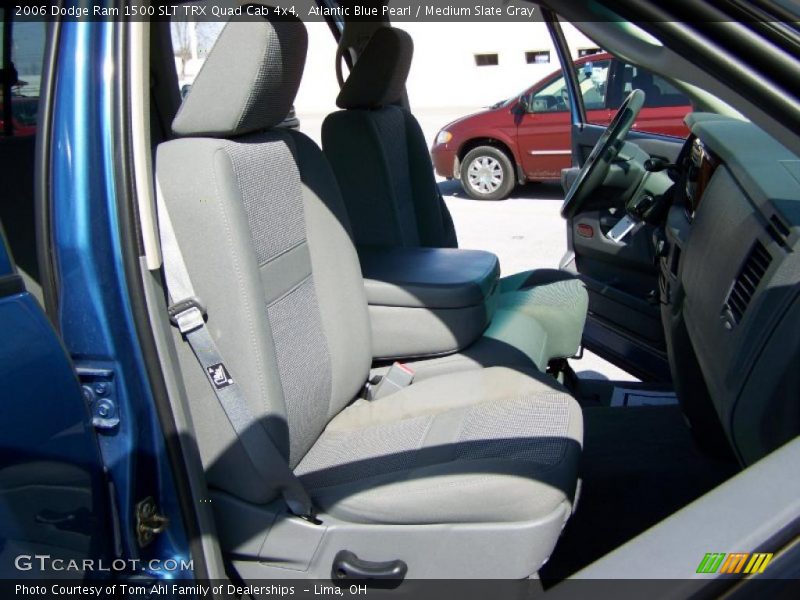 Atlantic Blue Pearl / Medium Slate Gray 2006 Dodge Ram 1500 SLT TRX Quad Cab 4x4