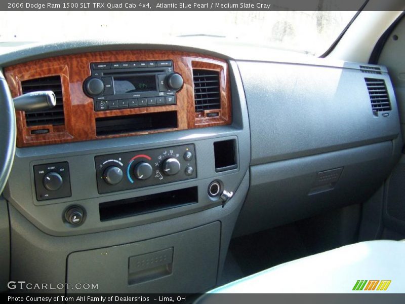 Atlantic Blue Pearl / Medium Slate Gray 2006 Dodge Ram 1500 SLT TRX Quad Cab 4x4