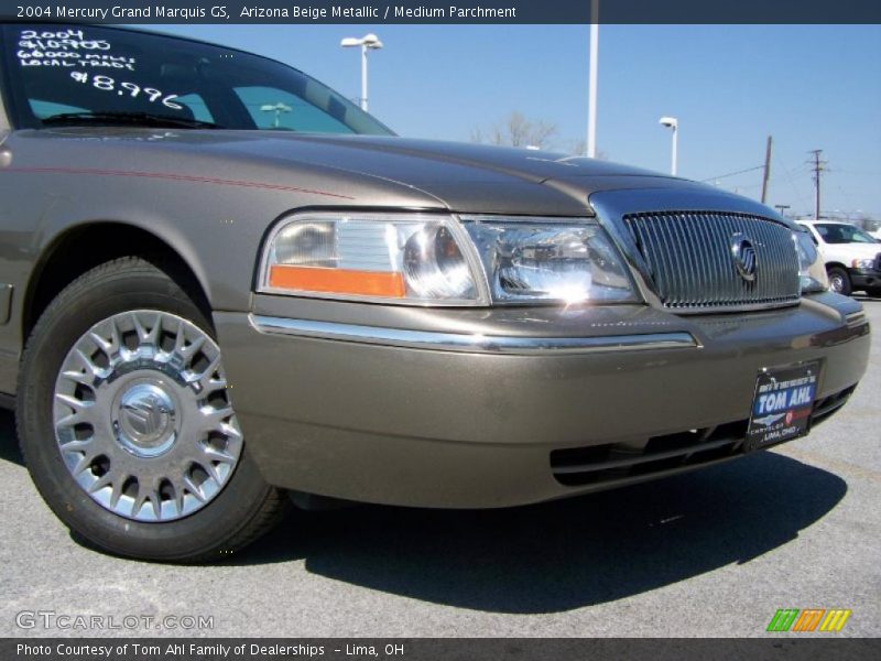 Arizona Beige Metallic / Medium Parchment 2004 Mercury Grand Marquis GS