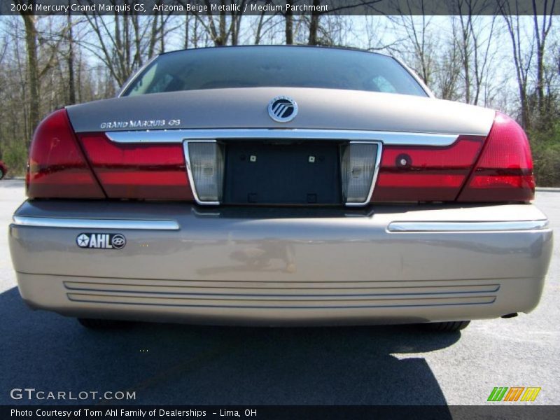 Arizona Beige Metallic / Medium Parchment 2004 Mercury Grand Marquis GS