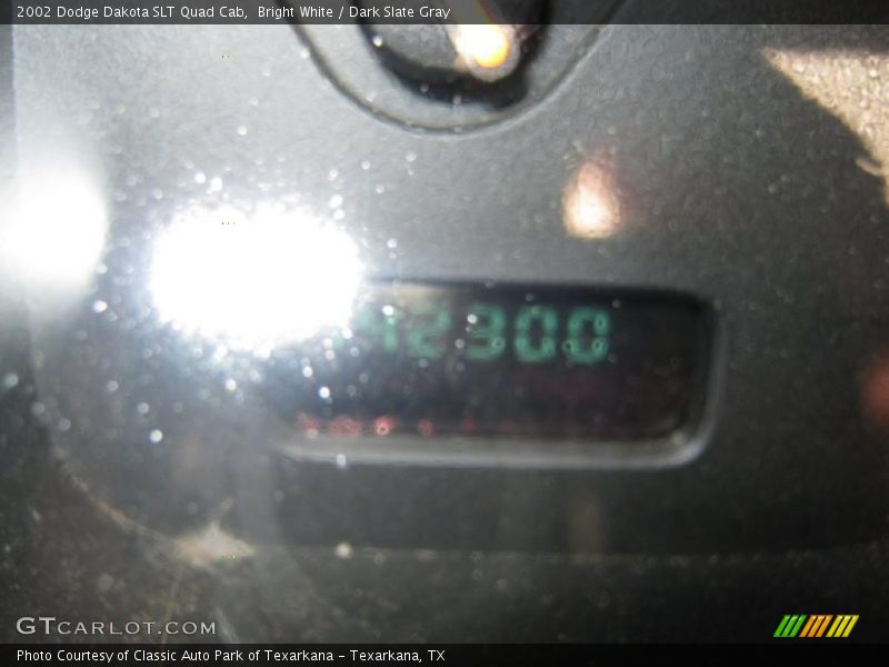 Bright White / Dark Slate Gray 2002 Dodge Dakota SLT Quad Cab